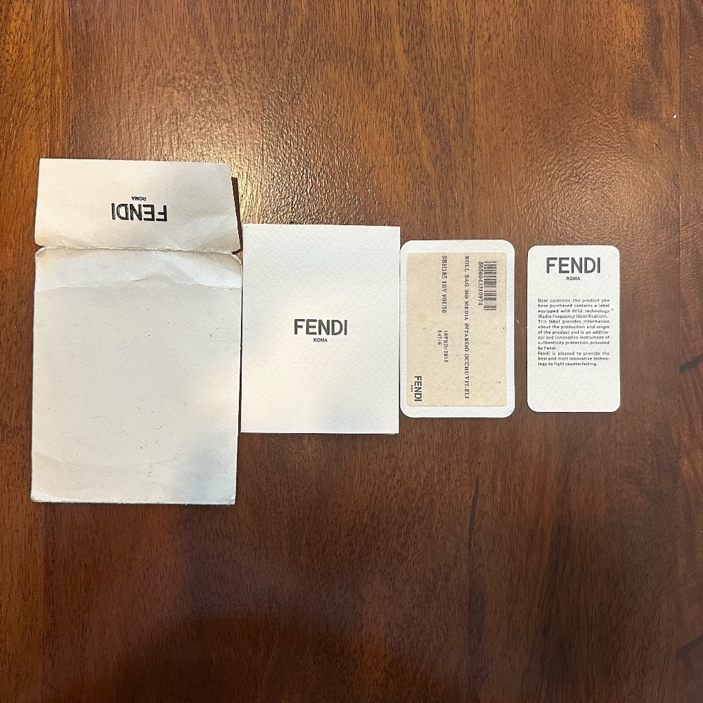 Fendi Medium Black Monster Tote - Picture 5 of 8